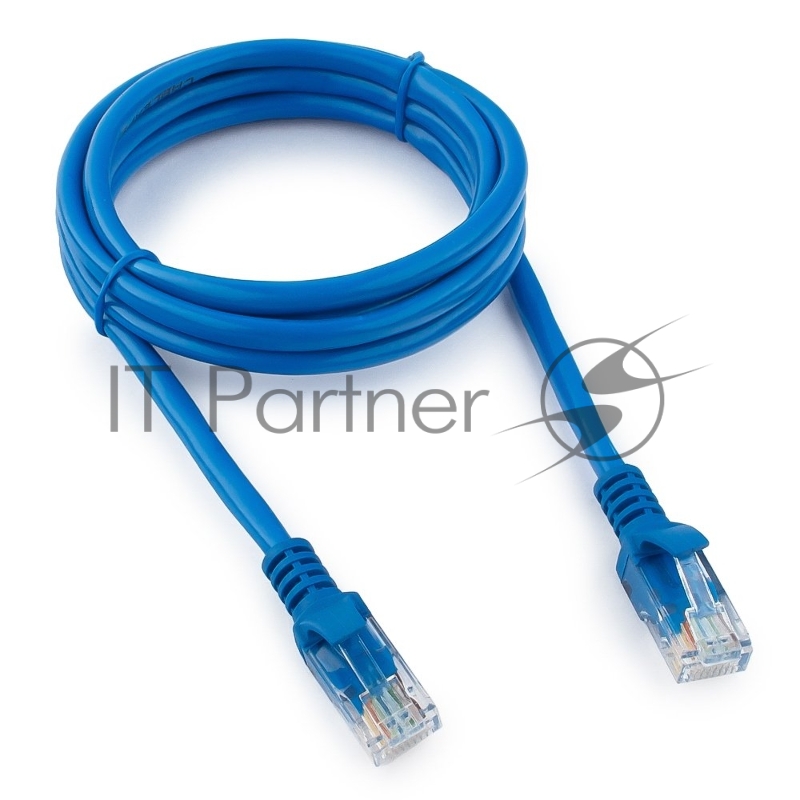 Патч-корд UTP Cablexpert cat.5e, 1.5м, литой, многожильный, синий