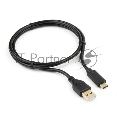 Кабель USB Cablexpert CCP-USB2-AMCM-1M, USB2.0 AM/USB3.1 Type-C, 1м, пакет