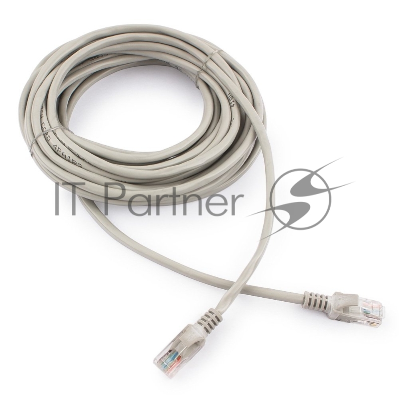 Патч-корд UTP Cablexpert cat.5e, 7.5м, литой, многожильный серый
