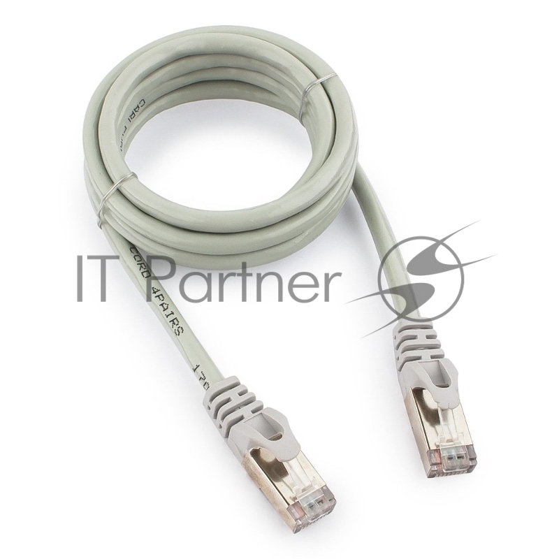 Патч-корд FTP Cablexpert cat.6, 1.5м, литой, многожильный, серый