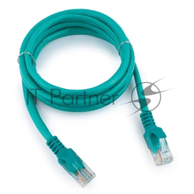 Патч-корд UTP Cablexpert cat.5e, 1м, литой, многожильный, зеленый