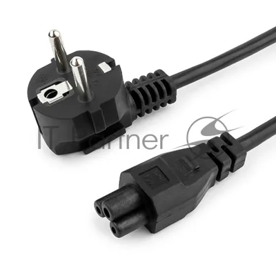 Кабель питания для ноутбуков Gembird/Cablexpert, 3м, Schuko- C5, 10А (PC-186-ML12-3M)