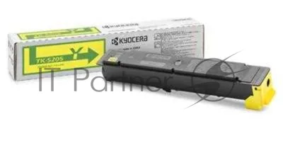 Картридж лазерный TK-5205Y желтый для TASKalfa 356ci 12 000 стр.
