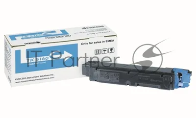 Картридж лазерный Kyocera TK-5160C (1T02NTCNL0) голубой для P7040cdn 12000 стр