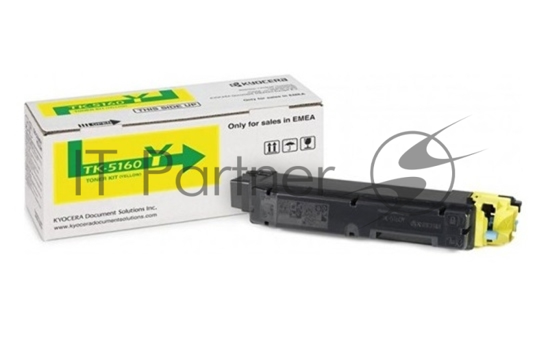 Картридж лазерный Kyocera TK-5160Y (1T02NTANL0) желтый для P7040cdn 12000 стр