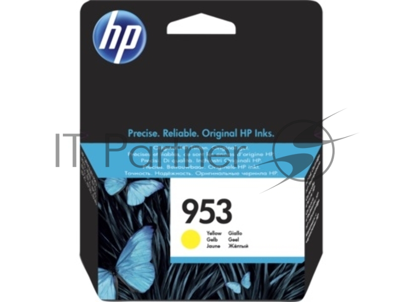 Картридж струйный HP 953 F6U14AE желтый для HP OJP 8710/8715/8720/8730/8210/8725 (700 стр.)