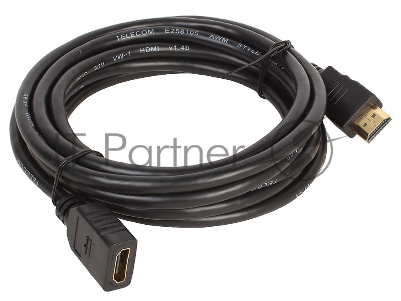 Кабель удлинительный Telecom 1.4V HDMI-19M/HDMI-19F 3m (CG501D_M/F /VHD6105D-3M)
