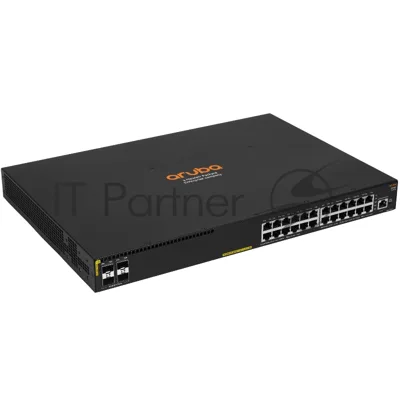 Коммутатор HPE Aruba 2930F 24G 4SFP+, 24×1 Гбит/с + 4×10 Гбит/с SFP+, управляемый