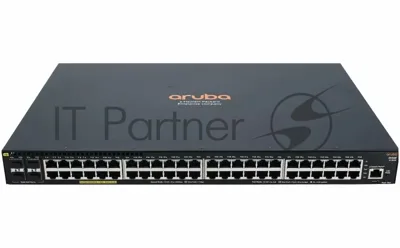 Коммутатор HPE Aruba 2930F 48G PoE+ 4SFP, 48×1 Гбит/с PoE+ + 4×1 Гбит/с SFP, управляемый