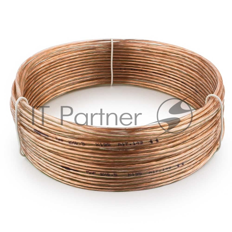Акустический кабель Cablexpert CC-TC2x0,5-10M, прозрачный, 10 м, бухта