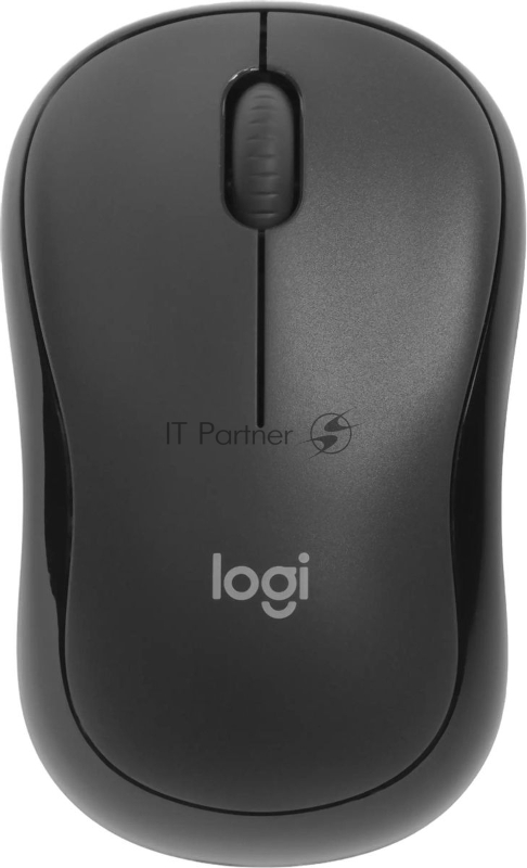 Мышь беспроводная Logitech M220 SILENT черный/серый, 1000 dpi, радиоканал, USB, кнопки - 3