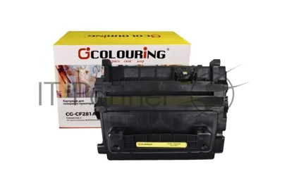 Картридж лазерный Colouring CG-CF281A черный (10550 стр.) для принтеров HP LaserJet Enterprise M630f/M630dn/M630h/M630z