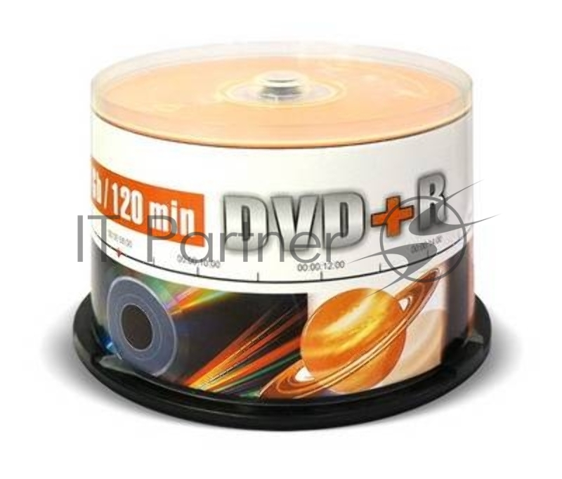 Диск DVD+R Mirex 4.7 Gb, 16x, Cake Box (50), (50/300)