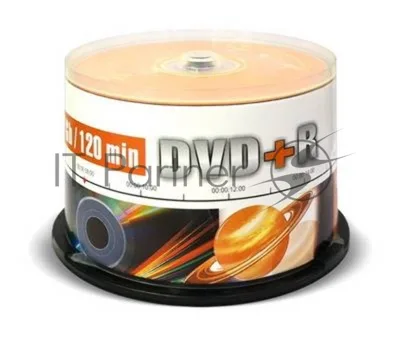 Диск DVD+R Mirex 4.7 Gb, 16x, Cake Box (50), (50/300)