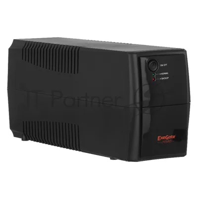Источник бесперебойного питания ExeGate Power Back BNB-400 / 400 ВА / 240 Вт / 2 x CEE 7 (евророзетка)