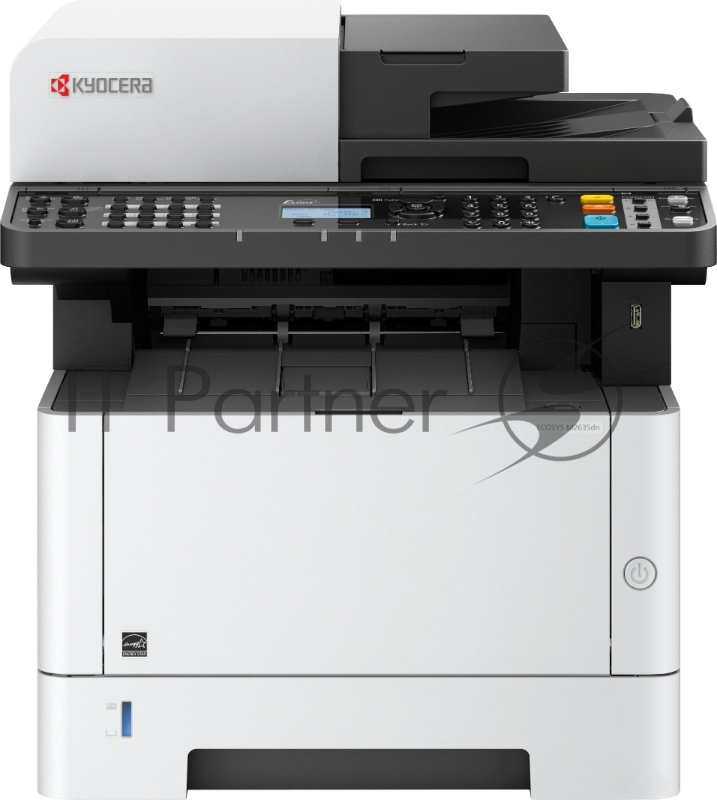 МФУ лазерное Kyocera Ecosys M2635DN (1102S13NL0), A4, ч/б, печ. до 35 стр/мин., скан. до 40 стр/мин. (ч/б) 23 стр/мин. (цвет), 1200 x 1200 dpi (печать) 600x600dpi (скан.), USB, RJ-45