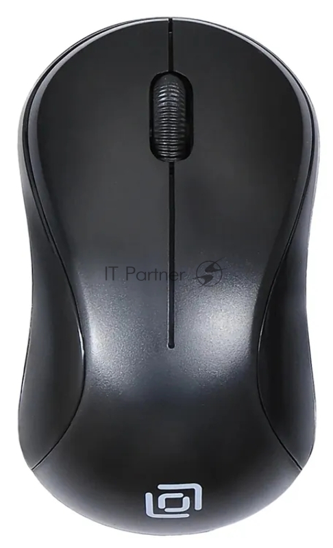 Мышь беспроводная Oklick 605SW черный, 1200 dpi, радиоканал, USB, кнопки - 3