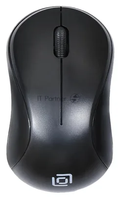 Мышь беспроводная Oklick 605SW черный, 1200 dpi, радиоканал, USB, кнопки - 3