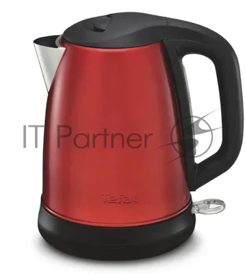 Электрочайник Tefal KI270530 красный, 1.7 л, 2400 Вт, скрытый нагревательный элемент
