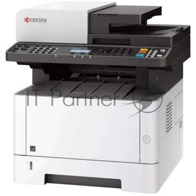 МФУ лазерное Kyocera Ecosys M2135dn (1102S03NL0), A4, ч/б, печ. до 35 стр/мин., скан. до 40 стр/мин (ч/б) 16 стр/мин. (цвет), 1200 x 1200 dpi (печать) 600x600dpi (скан.), USB, RJ-45