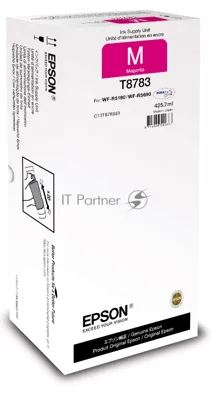 Картридж струйный Epson T8783 пурпурный для WF-R5xxx XXL