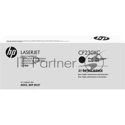 Картридж лазерный контрактный HP Black Contract Original LaserJet Toner Cartridge (CF230XC)