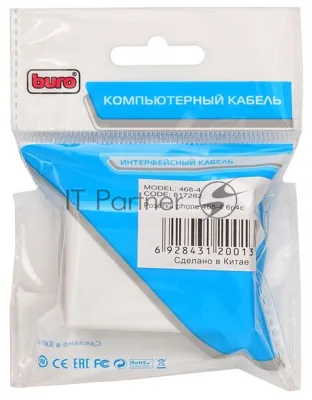 Розетка Buro 468-4 6p4c cat.5Е krone