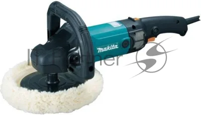 Полировальная шлифмашина Makita 9237CB ПолировШМ,1200Вт,ф180мм,0-3200об\м,3.4кг,кор