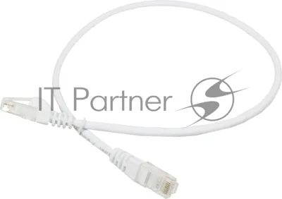 Патч-корд LANMASTER UTP LAN-PC45/U5E-0.5-WH вилка RJ-45-вилка RJ-45 cat.5е 0.5м белый LSZH (уп.:1шт)