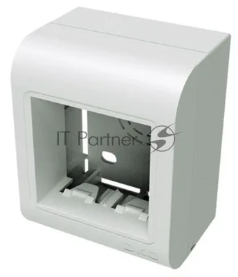 Коробка монтажная DKC PDM 10013 2x Mosaic белый упак:1шт