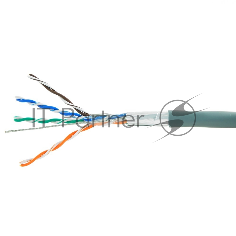 Кабель FTP Cablexpert FPC-5004E кат.5e медь многож. экран, 305м pullbox, серый