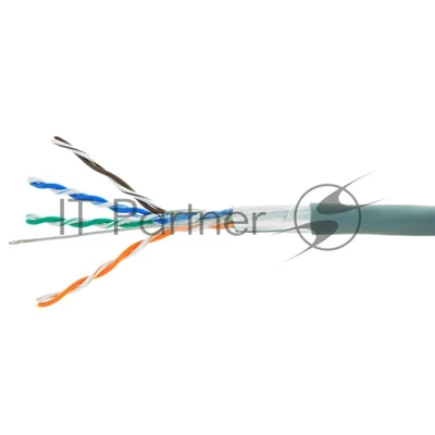 Кабель FTP Cablexpert FPC-5004E кат.5e медь многож. экран, 305м pullbox, серый