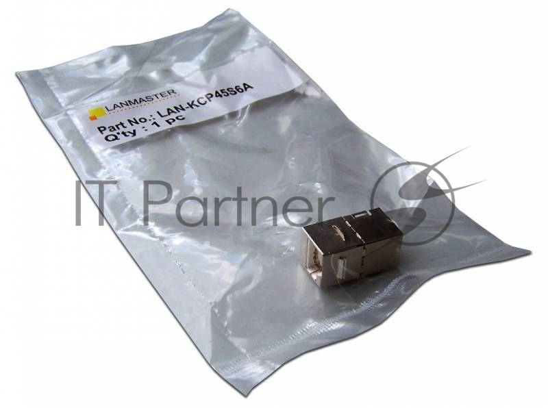 Модуль Lanmaster LAN-KCP45S6A RJ-45 Screened Cat 6A Keystone