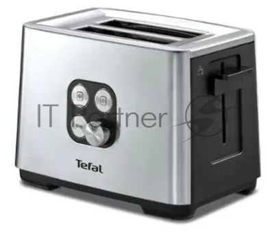 Тостер Tefal TT420D30 серебристый, 900 Вт, 2 слота