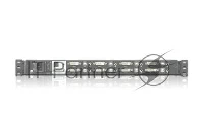 Квм переключатель ATEN Single Rail 8-Port DVI FHD LCD KVM Switch
