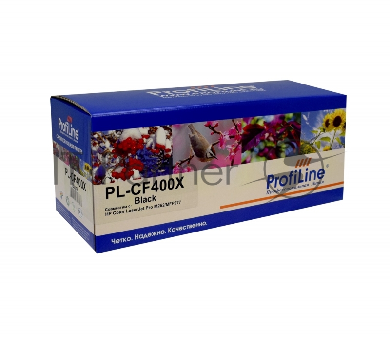 Картридж лазерный ProfiLine PL-CF400X №201X для принтеров HP Color LaserJet Pro M252/MFP277 2800 копий Black
