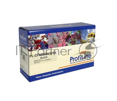 Картридж лазерный ProfiLine PL-CF400A №201A для принтеров HP Color LaserJet Pro M252/MFP277 1500 копий Black