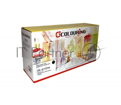 Картридж лазерный Colouring CG-Q7570A черный (15000 стр.) для HP LJ M5025mfp/M5035/M5035x/M5035xs