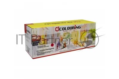 Картридж лазерный Colouring CG-CC533A/718 пурпурный (2800 стр.) для HP LJ CP2025/CM2320/Canon LBP-7200C/7210CDN/MF8330CDN