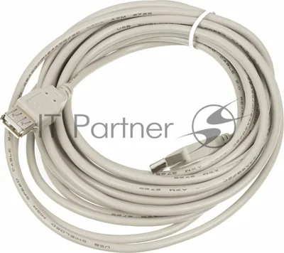 Кабель-удлинитель USB2.0 USB A (m)/USB A (f) 5м