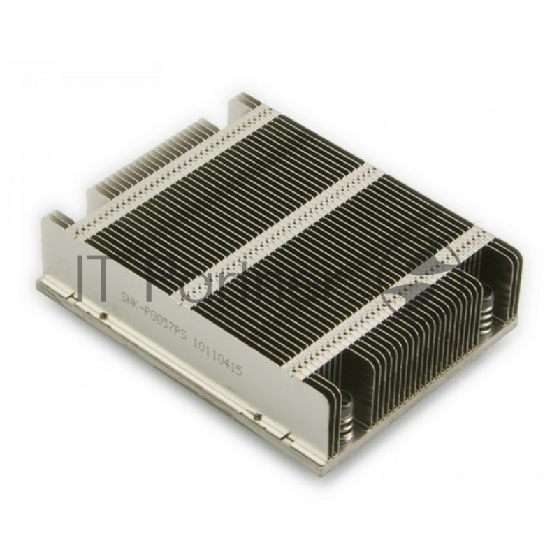 Радиатор для серверного процессора Supermicro SNK-P0057PS, алюминий/медь, 145 Вт, LGA 2011/2011-3, Narrow ILM, 80x26x104 мм