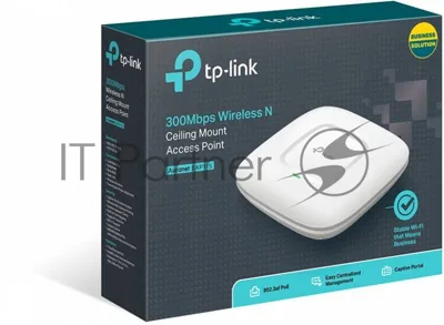 Беспроводная потолочная точка доступа серии N TP-Link SMB EAP115 скорость до 300 Мбит/с