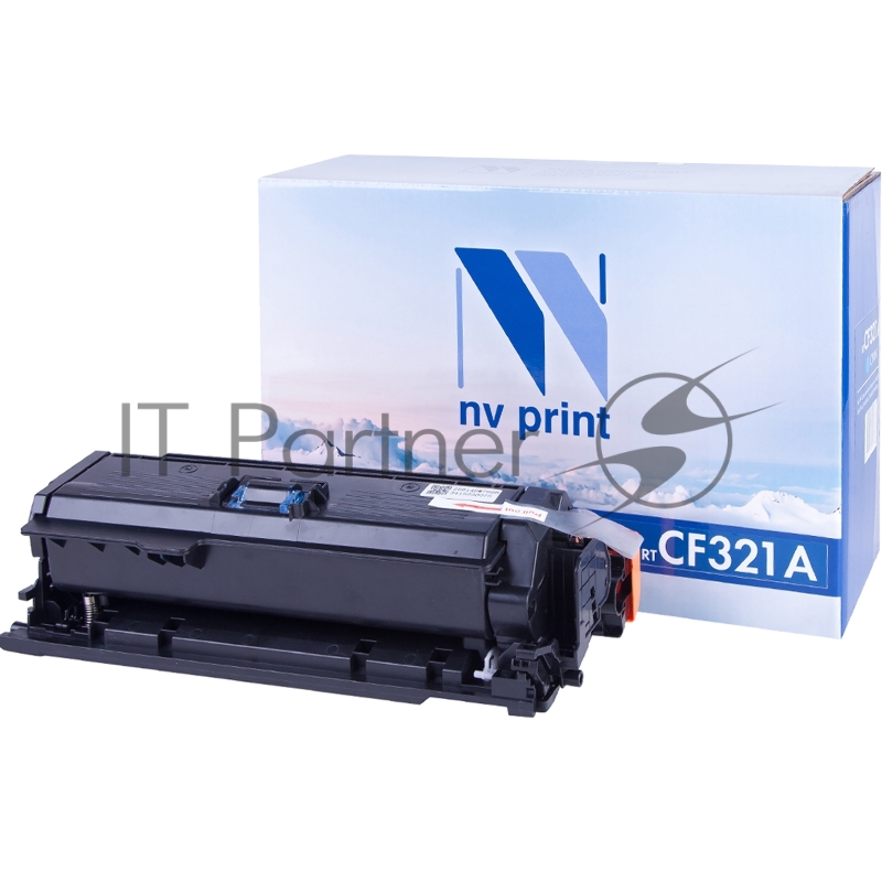Картридж лазерный NVPrint совместимый НР CF321A Cyan для LJ Color M680dn M680f, M680z (16500k)
