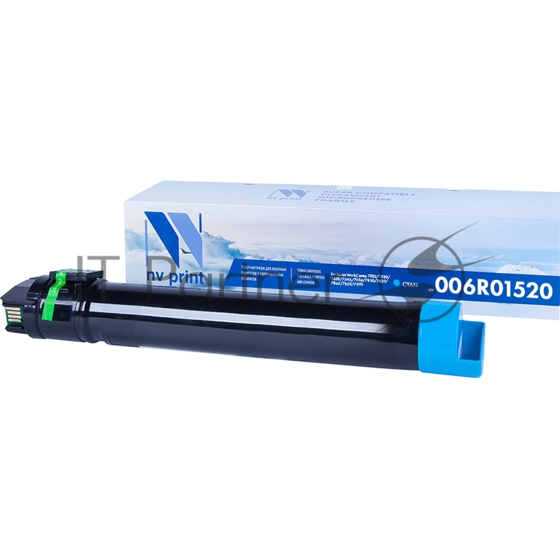 Картридж лазерный NVPrint совместимый Xerox 006R01520 Cyan для WorkCentre 7525/7530/7535/7545/7556/7830/7835/7845/7855/7970 (15000k)