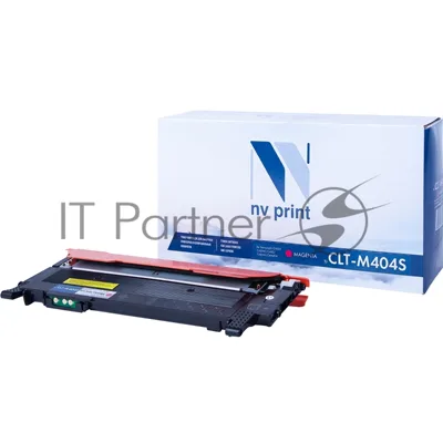 Картридж лазерный NVPrint совместимый Samsung CLT-M404S Magenta для SL-C430/C430W/C480/C480W/C480FW (1000k)
