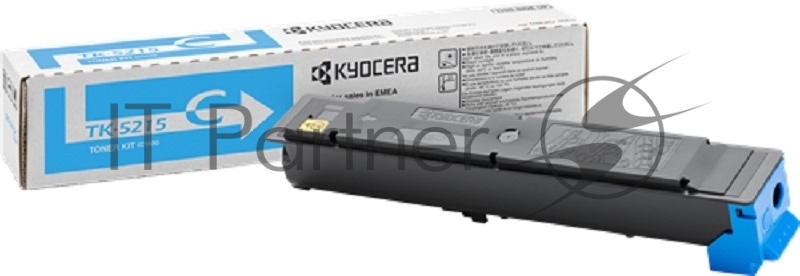 Картридж лазерный Kyocera TK-5215C (1T02R6CNL0) голубой для TASKalfa 406ci 15000 стр.