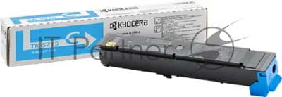 Картридж лазерный Kyocera TK-5215C (1T02R6CNL0) голубой для TASKalfa 406ci 15000 стр.