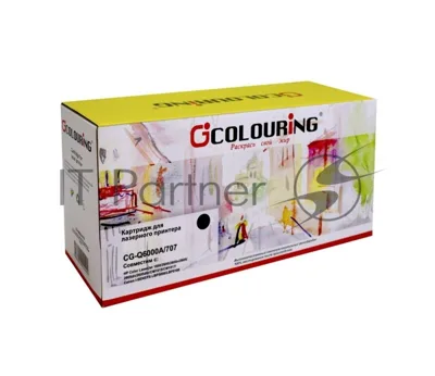 Картридж лазерный Colouring CG-Q6000A/707 черный (2500 стр.) для HP CLJ 1600/2600n/2600dn/2600dtn/2605DN/2605DTN/CM1015MFP/CM1017MFP Canon Laser Shot LBP5000/5100