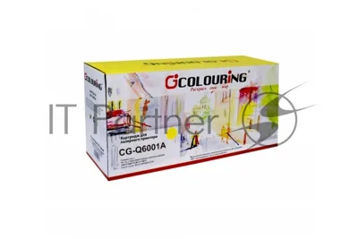Картридж лазерный Colouring CG-Q6001A/707 голубой (2000 стр.) для HP CLJ 1600/2600n/2600dn/2600dtn/2605DN/2605DTN/CM1015MFP/CM1017MFP Canon Laser Shot LBP5000/5100