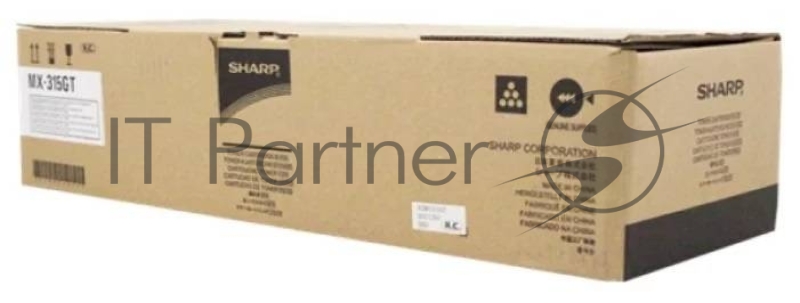 Картридж лазерный Sharp MX315GT черный для MXM266N/316N/356N 27500 стр.